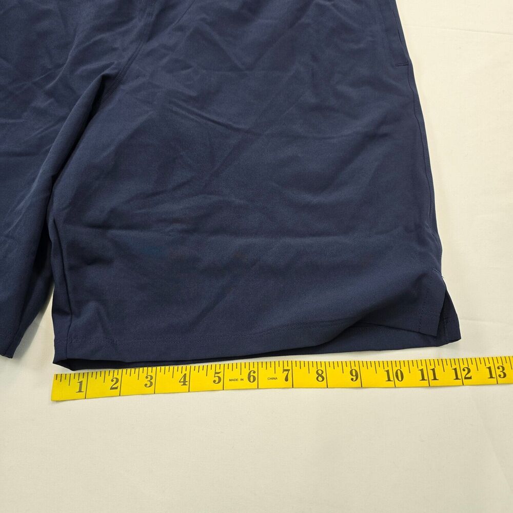 Fabletics Men's Blue Fundamental Performance Gym Shorts 9" Inseam Workout Size L - Picture 6 of 10